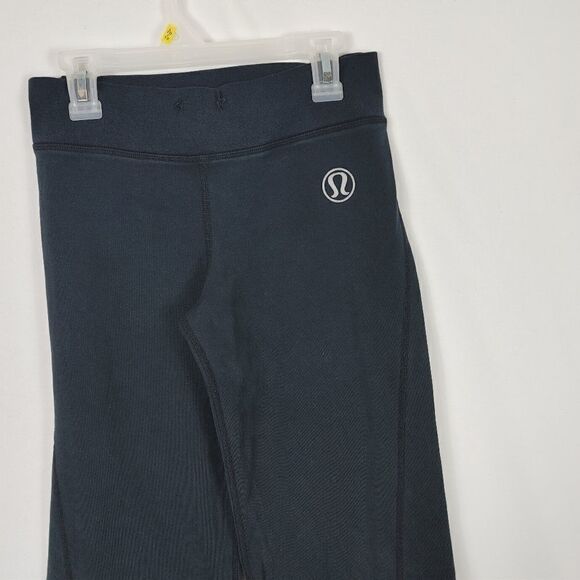 Lululemon Older Style Yoga Pants Size 2 Active Athletica Athletic Black.Small b - Picture 3 of 8